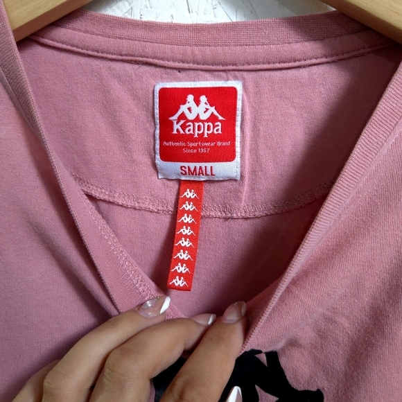 Kappa |  Pink Logo Womens T-Shirt - Picture 4 of 7